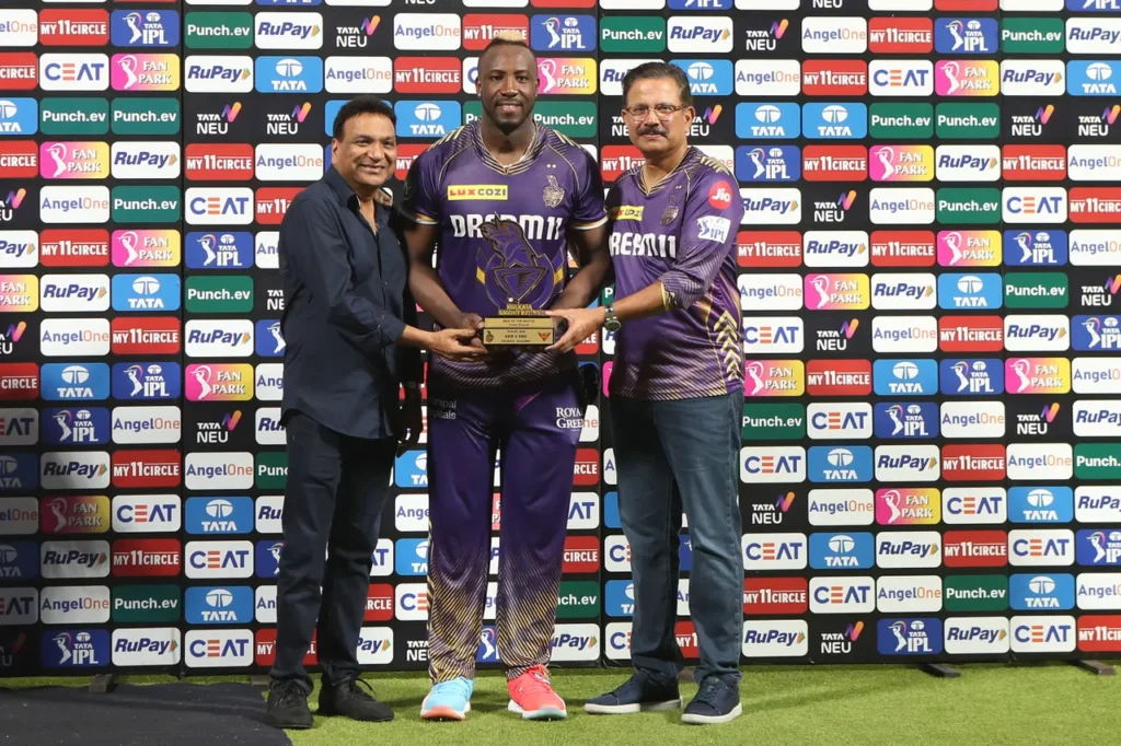KKR vs SRH 2024: Andre Russell is the Man of the Match 
