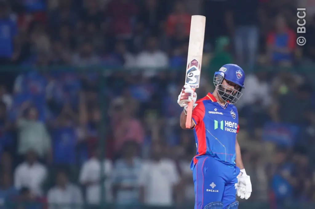 DC vs GT - 24 April 2024 - Rishabh Pant is the Man of the Match.