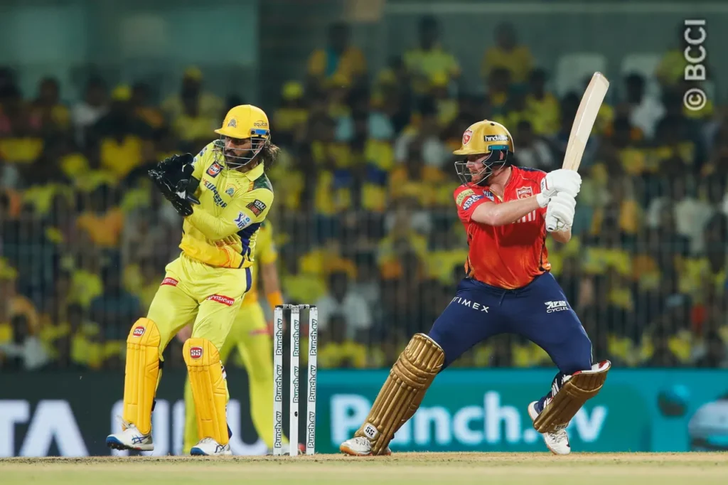 CSK vs PBKS - 1 May 2024 - Jonny Bairstow scored 46 (30) with seven 4s and one 6s.