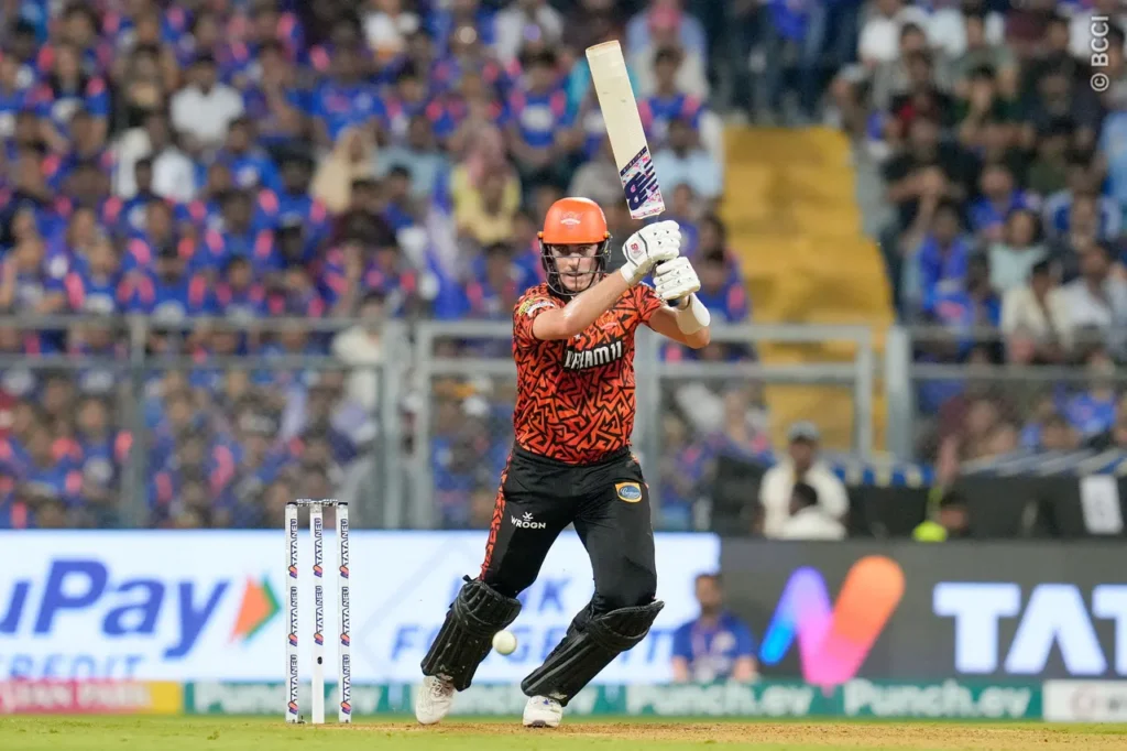 MI vs SRH - 6 May 2024 - Pat Cummins scored 35* (17) with two 4s and two 6s. 